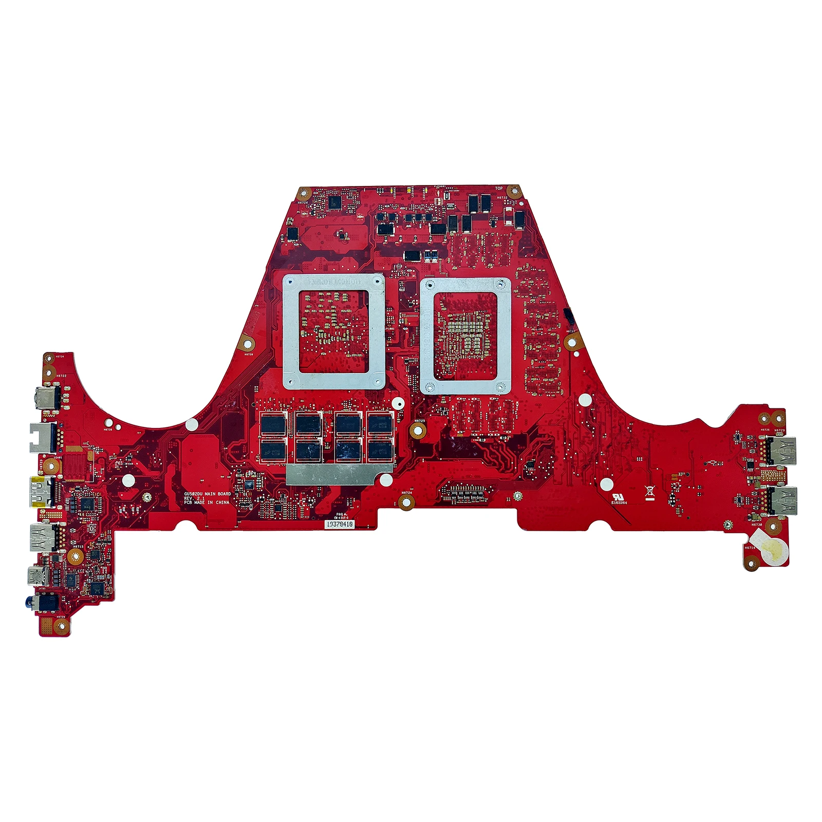 Para ASUS GA502DU GU502D GA502D Placa-mãe R5 R7 ROG Zephyrus GA502DV GA502DH GA502DUR GA502IU GU502DU GA502IV Mainboard GU502DU