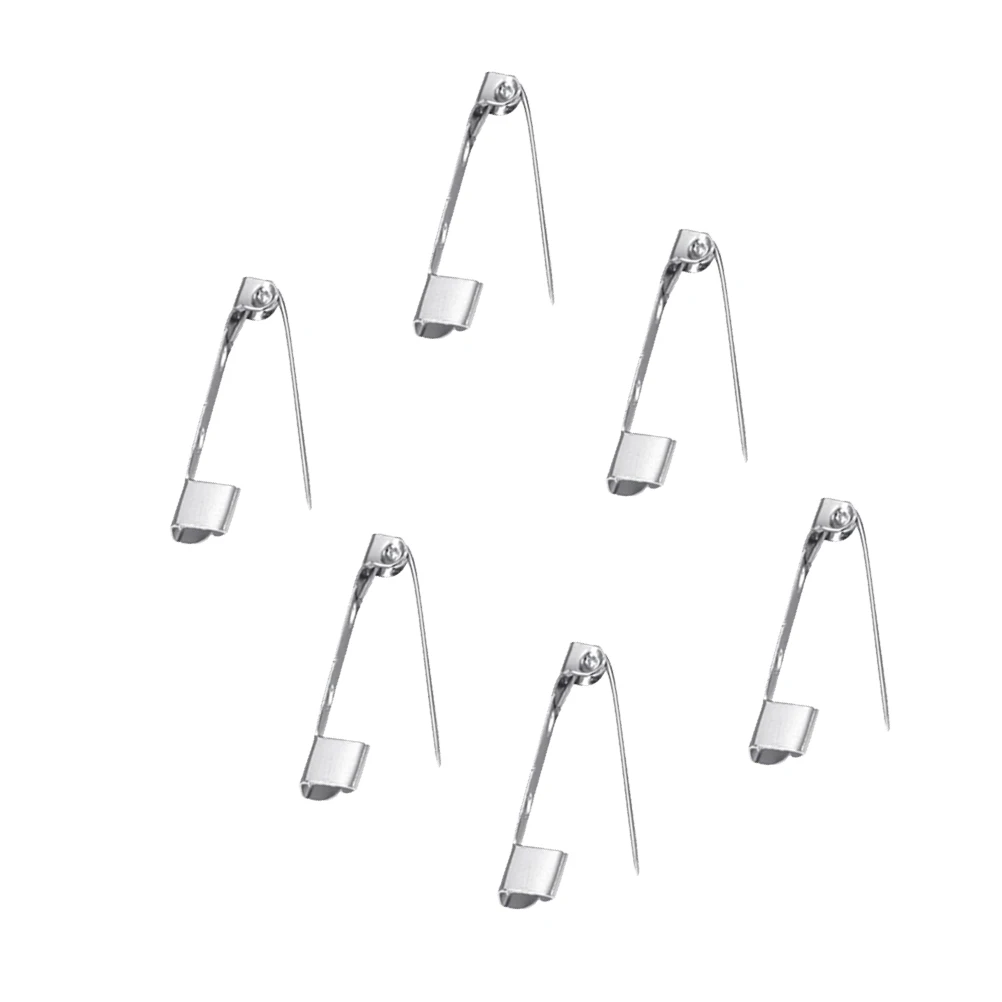 

200pcs Safety Pins Alloy Material Wear Resistance Easy Attach DIY Jewelry Sewing Fabric Corsage Name Badges Craft Needs