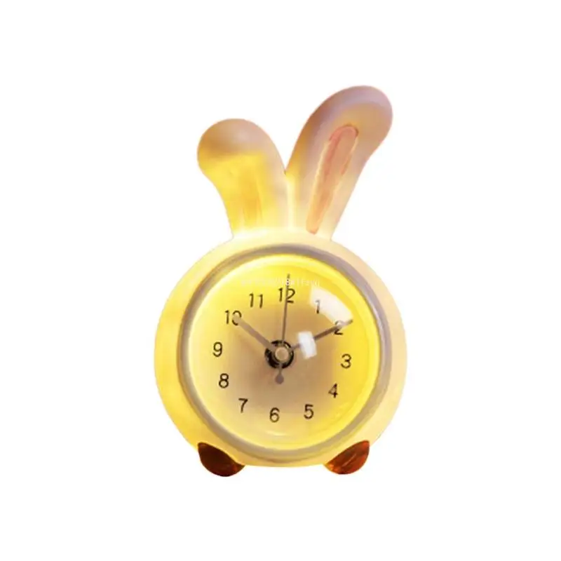 Battery Operated Desk Clock Multifunctional 3-in-1 Clock Night Light Piggy Banks Dropship