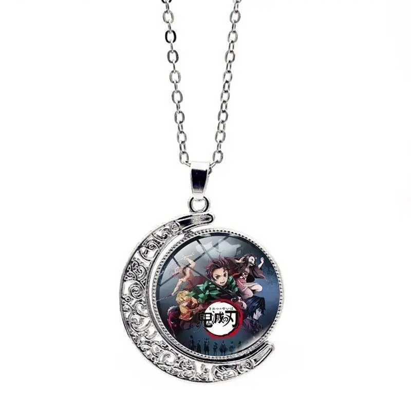 Collier périphérique Demon Slayer Kamado Nezuko, accessoires pour vêtements créatifs, décoration d'animation de dessin animé pour filles, offre spéciale