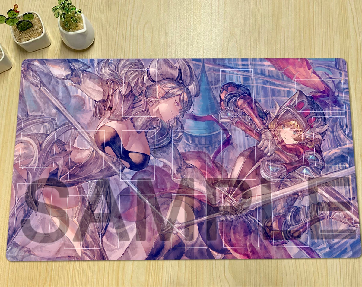 YuGiOh Labrynth Playmat TCG CCG Mat Board Game Duel Pad Trading Card Game Mat Anime Rubber Mousepad Zones Free Bag 600x350x2mm