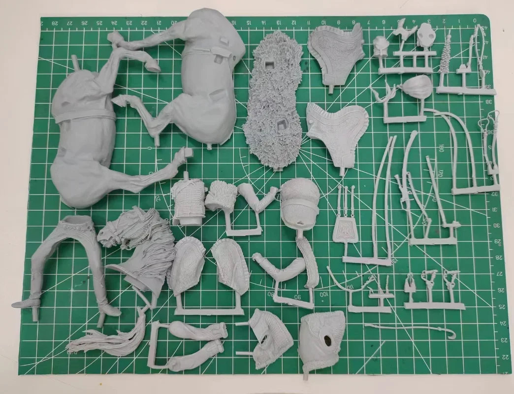 1/18 90mm Scale Die Casting Resin Figure Model Kit Napoleon Napoleon Elite Cavalry Unassembled and Unpainted Free Shipping