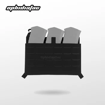 Montagem no peito Painel frontal V5 PC Vest, Built-in Magazine Pouch, Sistema Molle, Acessórios Airsoft