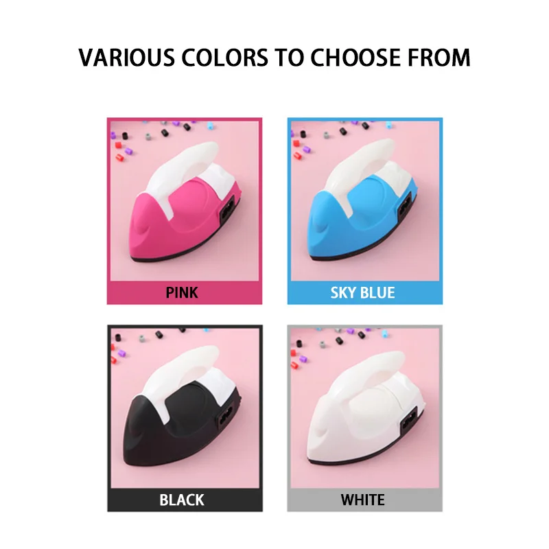 الأطفال اليدوية DIY الحديد الكهربائية الإبداعية اسم الحديد الصغير ملصق خاص الحديد الخياطة أدوات متخصصة لربط الفول