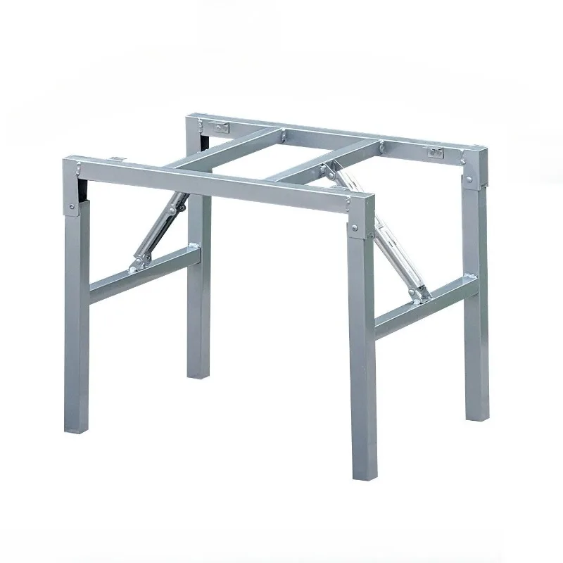Iron Foldable Table Leg Support Frame Multifunctional Table Stand Stable Bracket For Dining Table And General Furniture Assembly