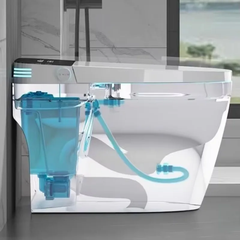 Wholesale Multi-Functions Automatic Smart Toilet Bidet Water Tank Ceramic Toilet Bowl Intelligent Wc Toilet