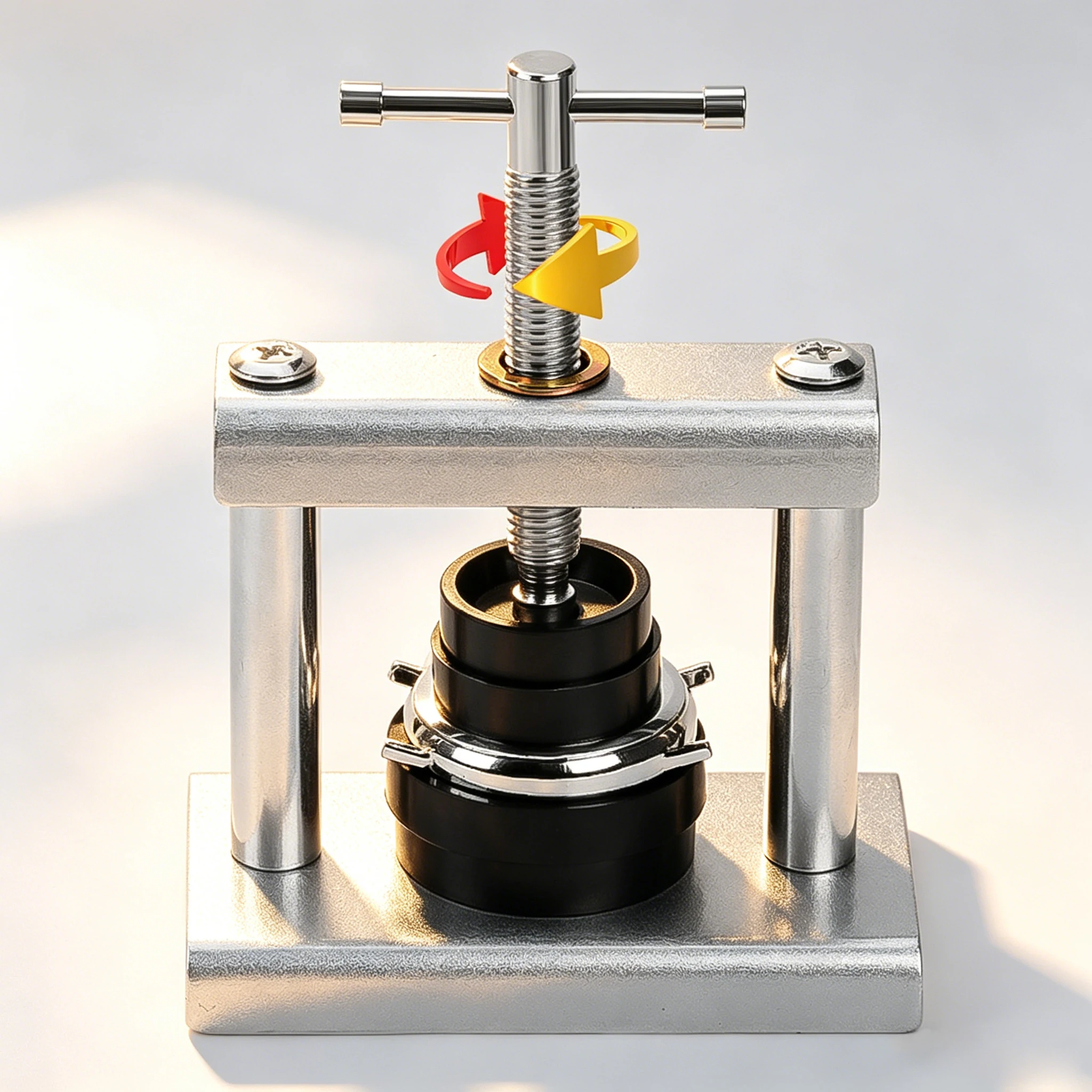 Professional Watch Back Case Presser Closing Metal Capping Machine Watch Press Set for Change Battery Watchmaker Maintenance Kit