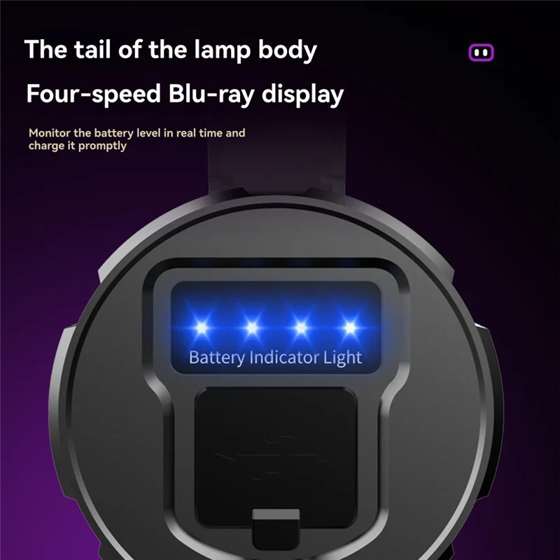 A98E-Super Bright Scorpion Special Light Recarregável ao ar livre LED para criação de escorpões, iluminação externa, detecção de notas
