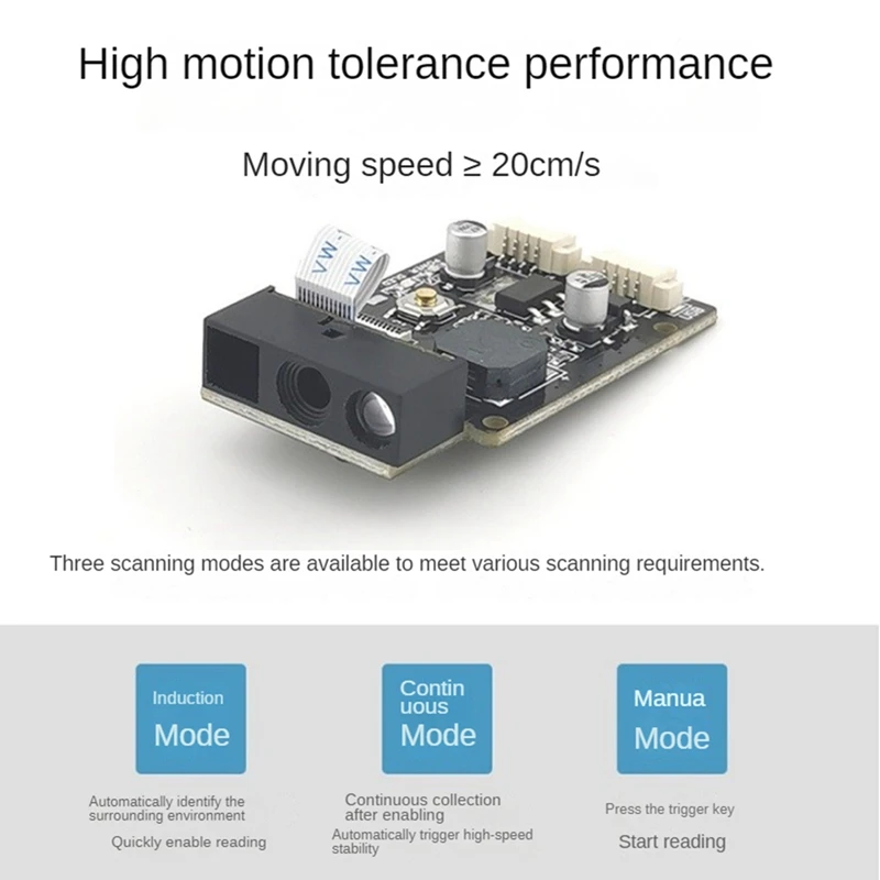 GM875 1D 2D Scanner Module Embedded QR Code Recognition Module Barcode Device Terminal Scanning Engine