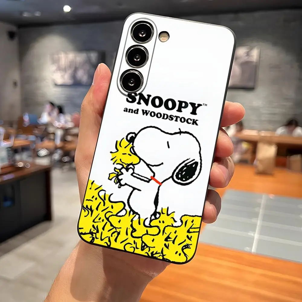 Cute S-Snoopys Phone Case For Samsung S26 S24 Ultra S25 S23 Fe S22 S21 Plus A57 A54 A37 A17 A53 A16 Back Cover view 3
