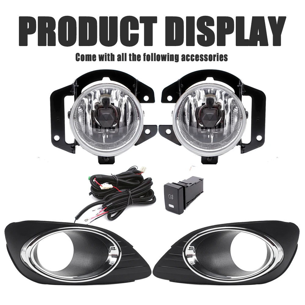 FOR TOYOTA VIOS 2007-2011 / YARIS 2008-2011 ORIGINAL OEM FOG LAMP WITH SWITCH WIRERING