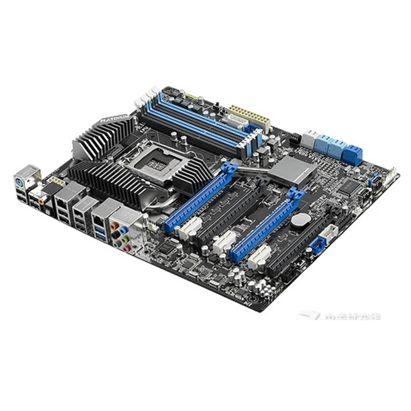 Dla Intel używane P67 P8P67 WS Revolution płyta główna oryginalna LGA 1155 DDR3 32 GB USB2.0 SATA2 płyta główna pulpitu