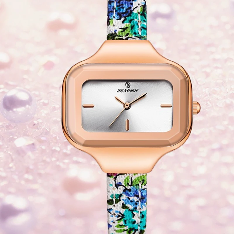 New 2025 Alloy Ladies Watch Simple Luxury Fashion Classic Student Quartz Watch Birthday Gift
