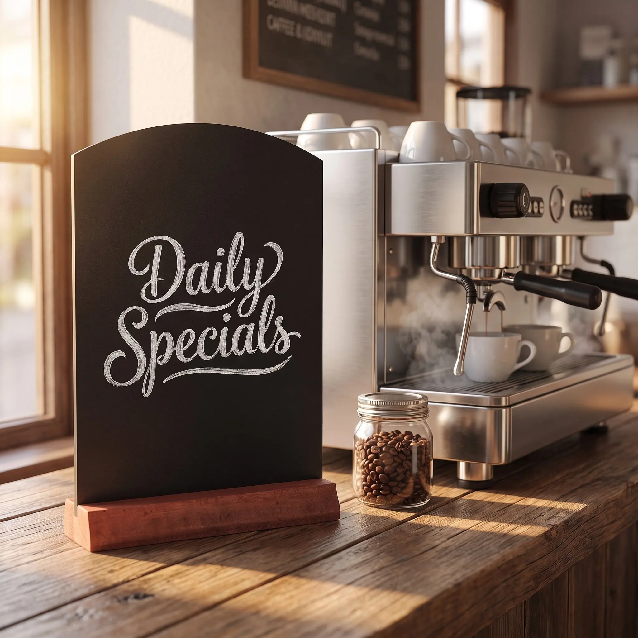 2pcs Small Chalkboard Signs with Stand for Tabletop Decor, Double Sided Mini Chalkboard for Menu, Message Board, Wedding Party