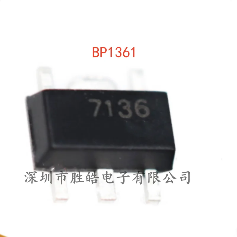 (10PCS)  NEW  BP1361E89E   BP1361    LED Constant Current Driver Chip  SOT89-5   BP1361  Integrated Circuit