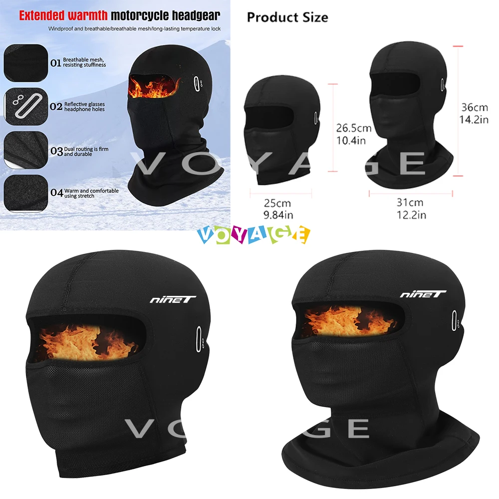 

New For BMW R NINET NINE T Balaclava Neck Full Face Mask Windproof Dustproof Face Shield Motorcycle Accessories Hot Deal
