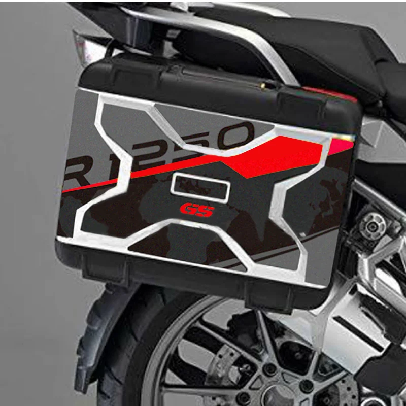 For BMW R1200GS R1250GS/ADV LC 2013 2016 Motorcycle Saddlebag Side box Decoration Stickers Decals Protective sticker