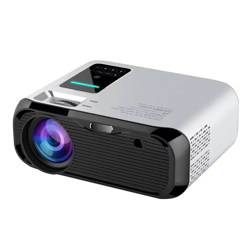 

E501H 1080P WiFi Mini Projector LED Lamp Android 9.0 4K Overhead Portable Smart Home Theater Projector for Phone for Home Use
