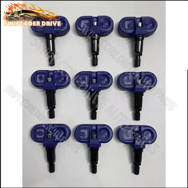 4Pcs Bluetooth TPMS Sensor Tire Pressure Monitoring Sensor for Tesla Model 3 Y S X 2020-2024 Replaces 1490701-01-B 1490701-01-C