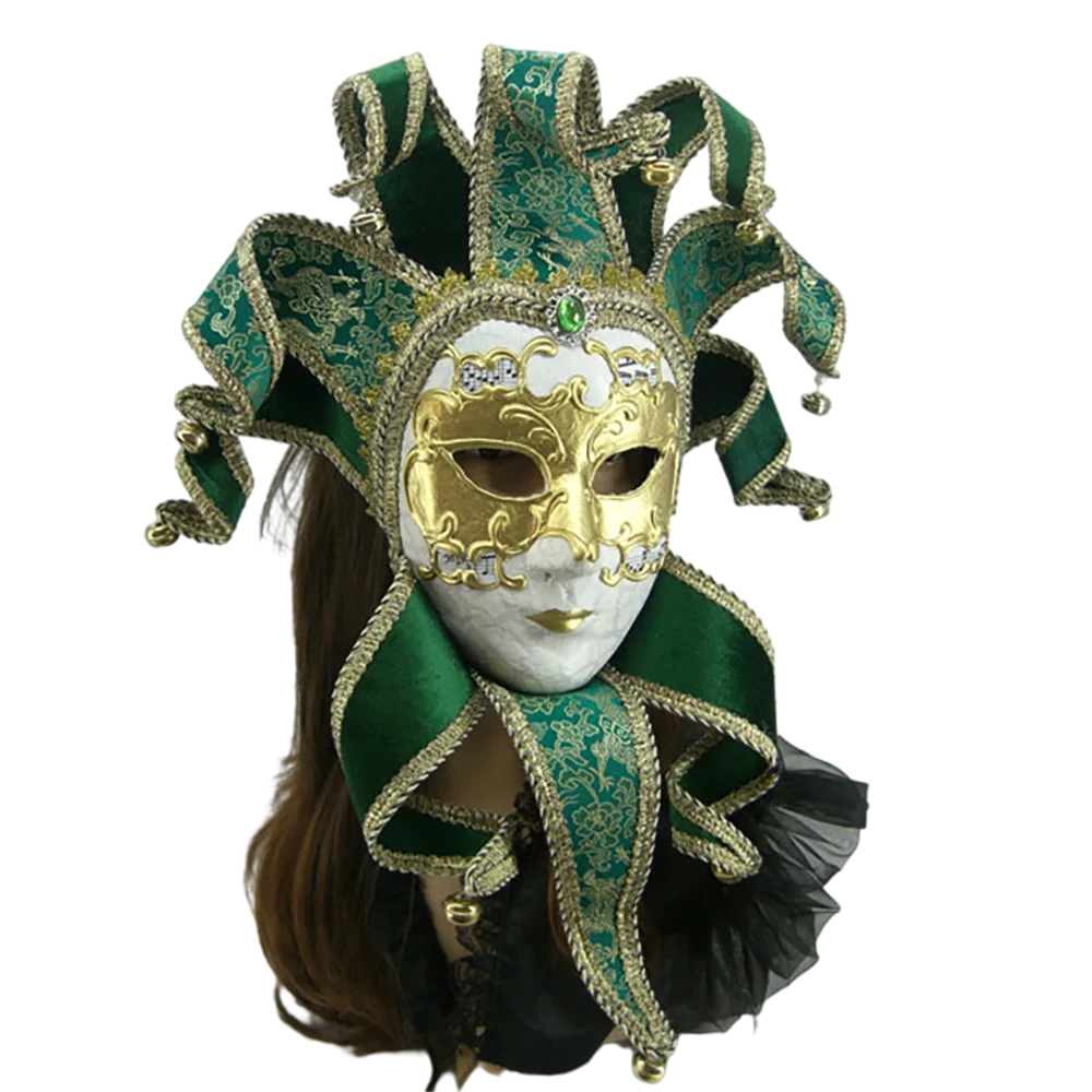 Venice high-end mask Halloween clown mask cosplay mask