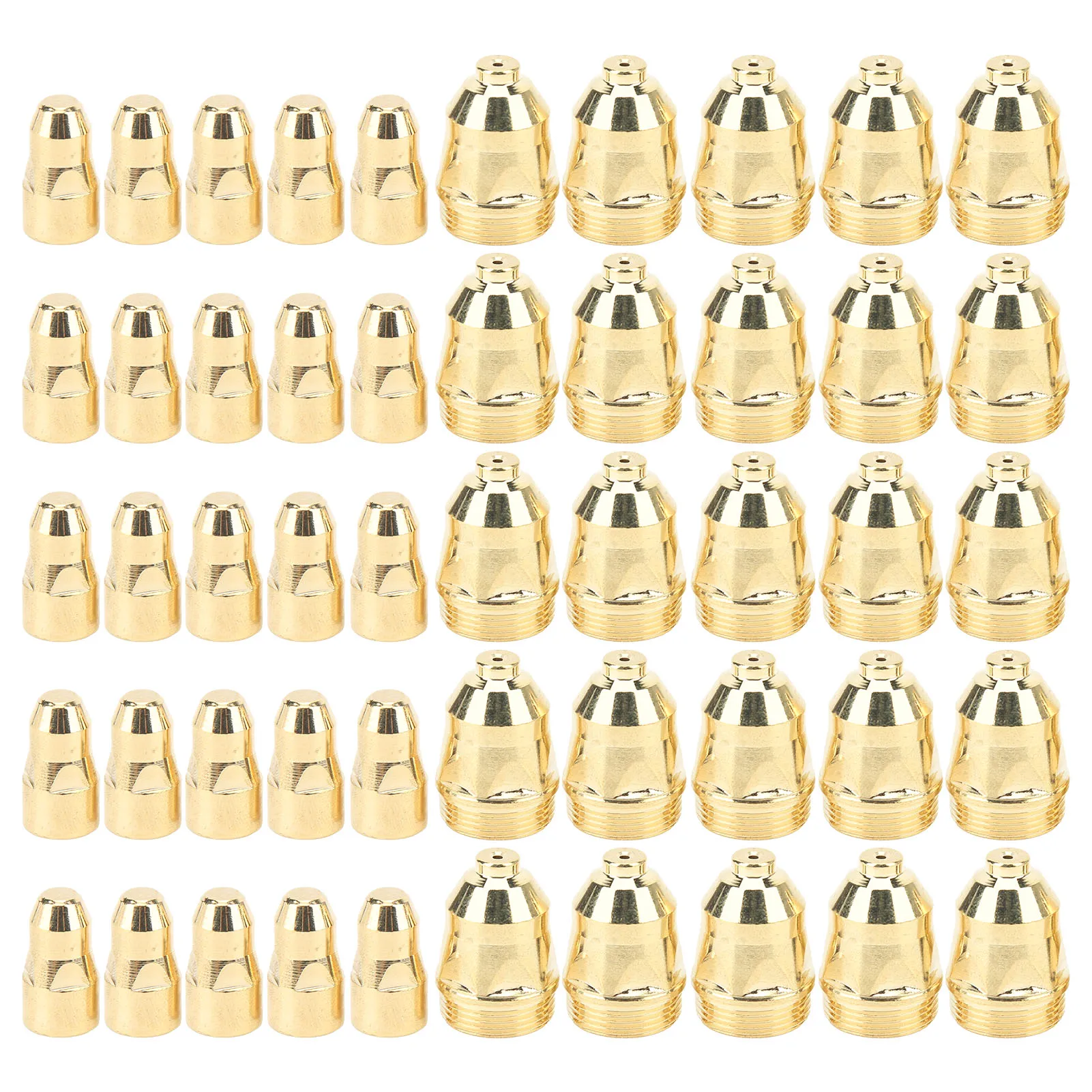 قطع الملحقات 30 قطعة فوهة القطب النحاس مقاومة درجات الحرارة العالية قطع الملحقات Tor