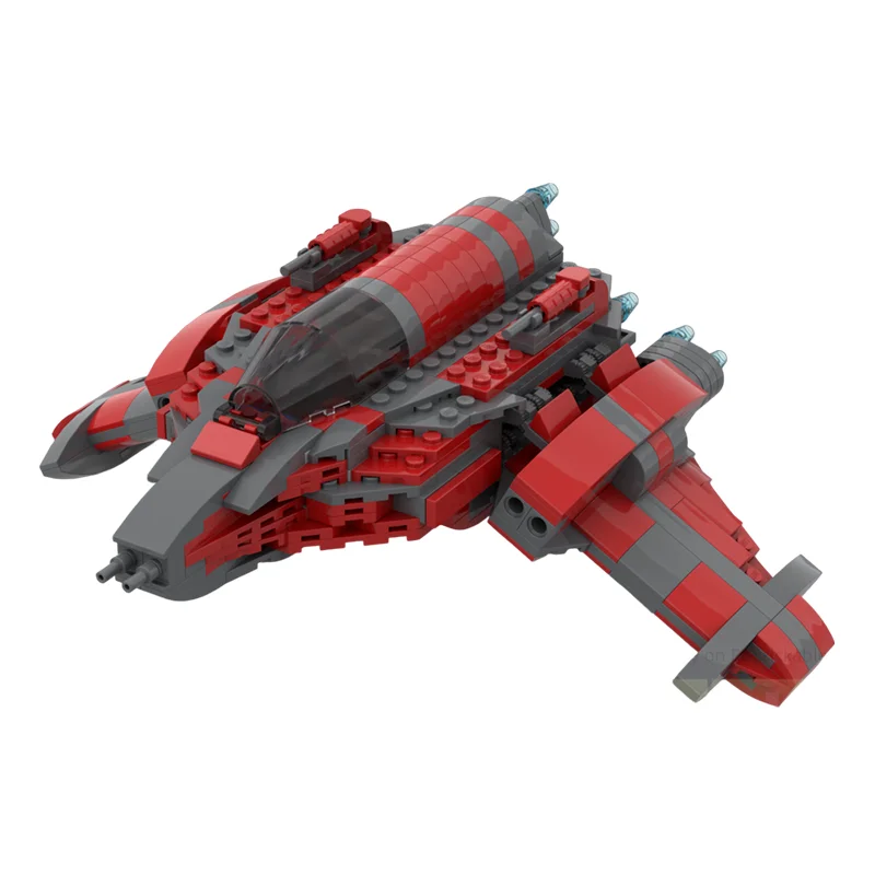 مجموعة بناء طائرة حربية G-9Patrol-Interceptor مكونة من 503 قطعة، تصميم إبداعي للأطفال، هدية شعبية للعطلات