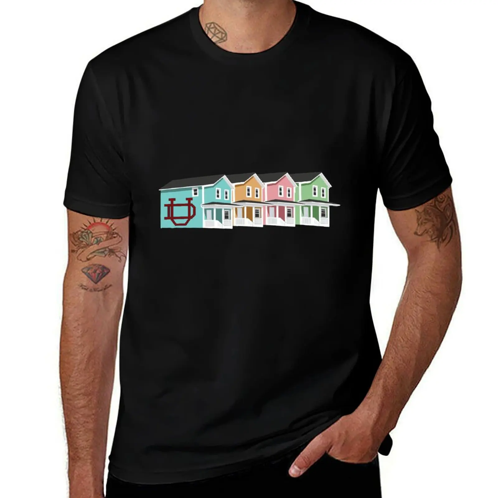 Old School Dayton T-Shirt Novelty Graphic Tee Shirt T-Shirt