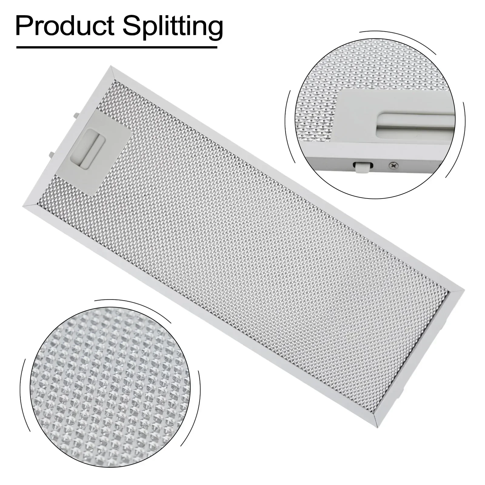 

Aluminum Filter Cooker Hood Filter Maintain Air Circulation Reliable Choice 5 Layers Aluminized Kitchen Ventilation