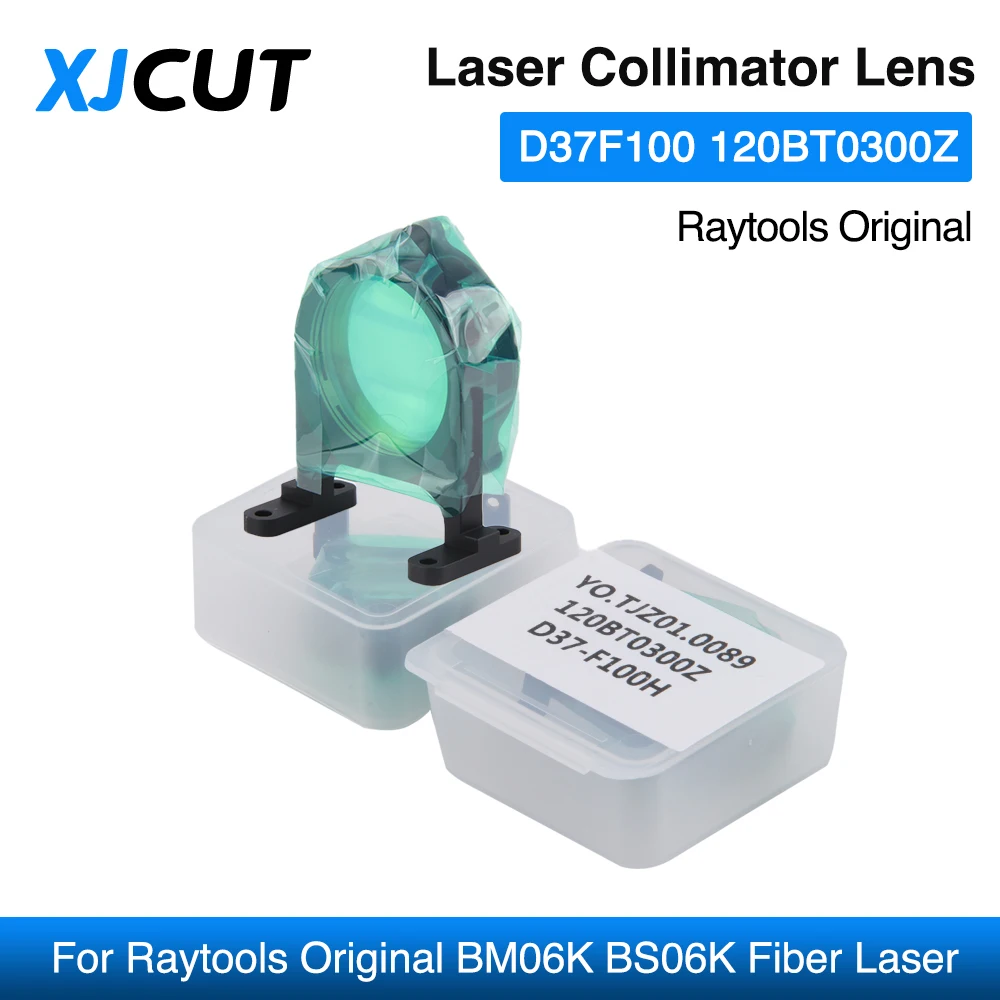 Raytools Original BM06K BS06K Fiber Laser Collimator Lens D37F100 With Holder 120BT0300Z/YO.TJZ01.0089 for Laser Cutting Head