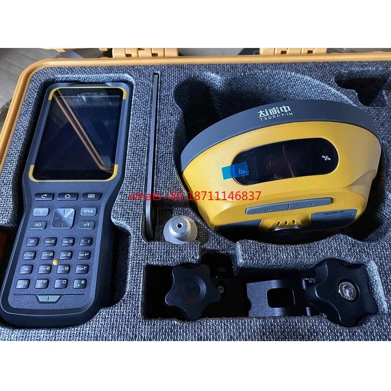 Geo Information Collector RTK GPS Surveying Instrument with Hi Target V60 GNSS  for Land  Mapping