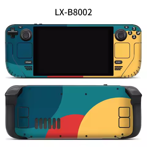 Full Wrap Game Decals Accessories Custom Protective Cover Game Controller Cover Anti-slip Gamepad Stickers for Steam Deck Game