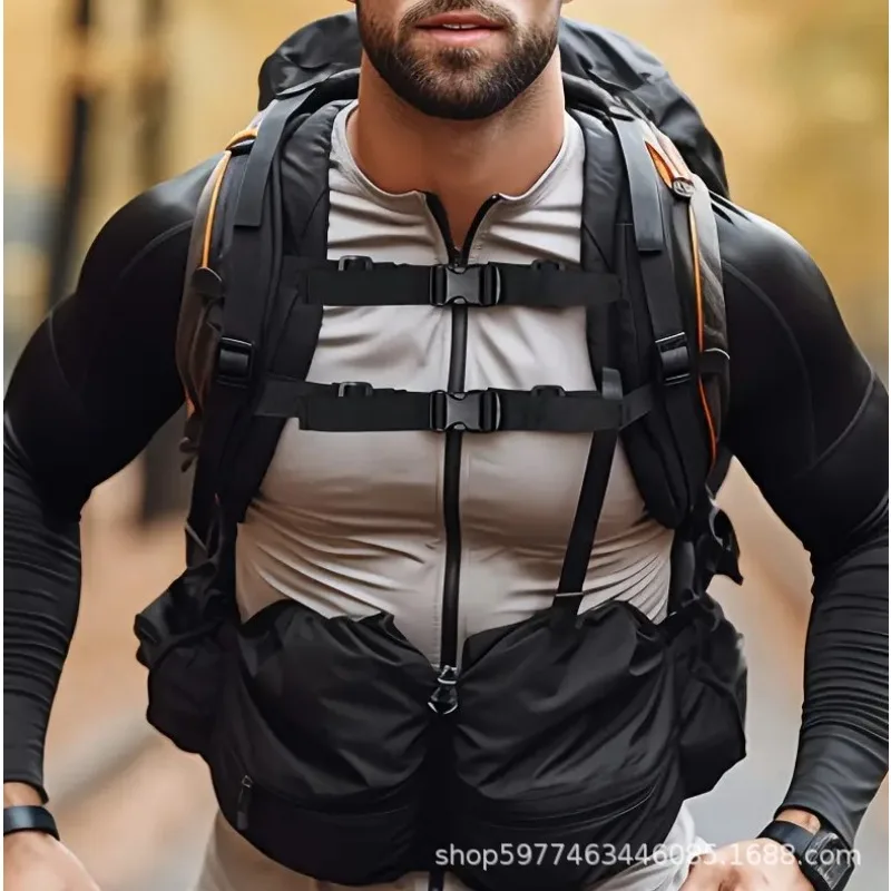 

Adjustable Backpack Chest Strap Anti Slip Buckle Shoulder Harness Kids Adult Outdoor Hiking Camping Bag Accessory Clip