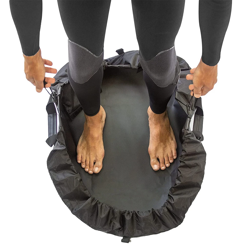 50cm/90cm/130cm durável wetsuit mudando esteira impermeável seco-saco molhado ótimo para surfistas wetsuits sapatos de mergulho camisas molhadas