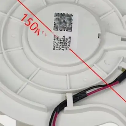 For Fridge Cooling White Cooling Fan Motor Optimal Cooling Performance Fan Refrigerator Part Compact Installation