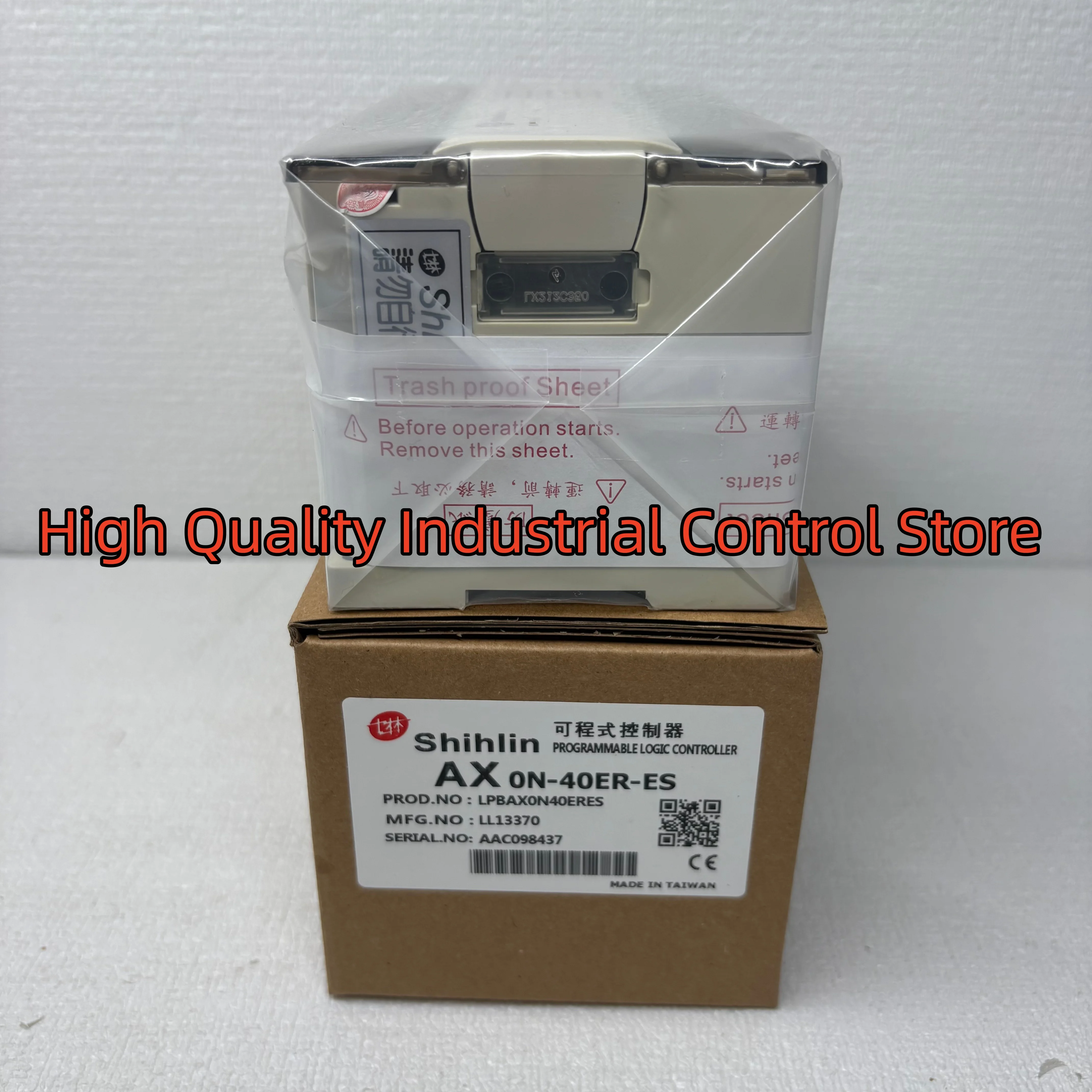 

Новый в упаковке: ПЛК-контроллер AX0N-40MR-ES