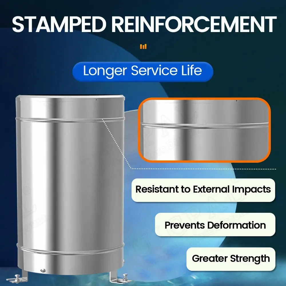 Full Stainless Steel Rain Sensor Module Tipping Bucket Type Rainfall Measurement Highly Accurate Transmitter Pulse RS485 0.2MM