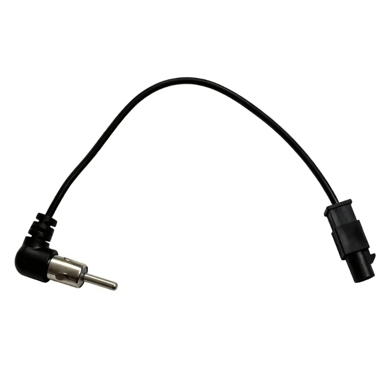 31BC Car Stereo Antenna Connector FM Fakra to DIN Antenna Adapter Cable Works With Multiple Vehicles