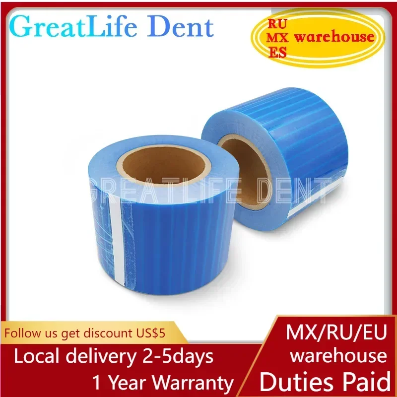 Greatlife-barrera para abolladuras, película protectora desechable Dental de membrana de aislamiento Oral de plástico de 150x100mm