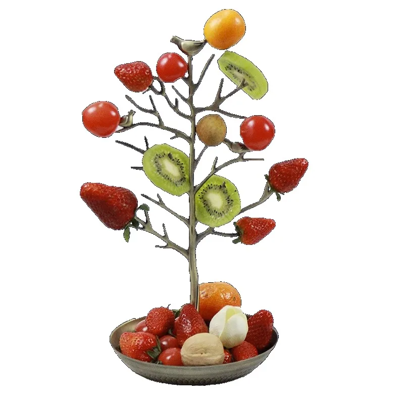 

personalized and irregular Christmas fruit tree, hotel bar, ktv fruit plate, fruit platter rack