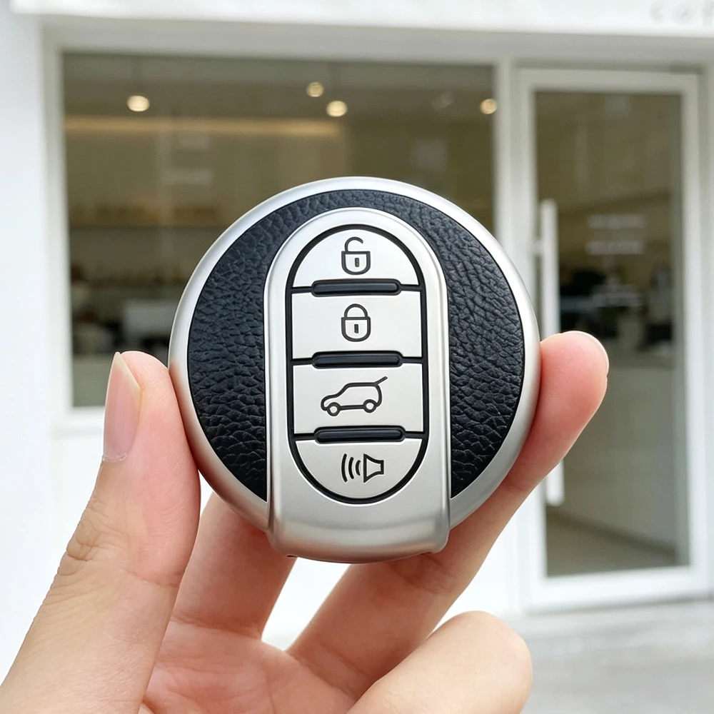 TPU Car Key Case Cover for Mini Cooper F54 F55 F56 F57 F60 Clubman Countryman Protection Shell Remote Fob Holder Accessories
