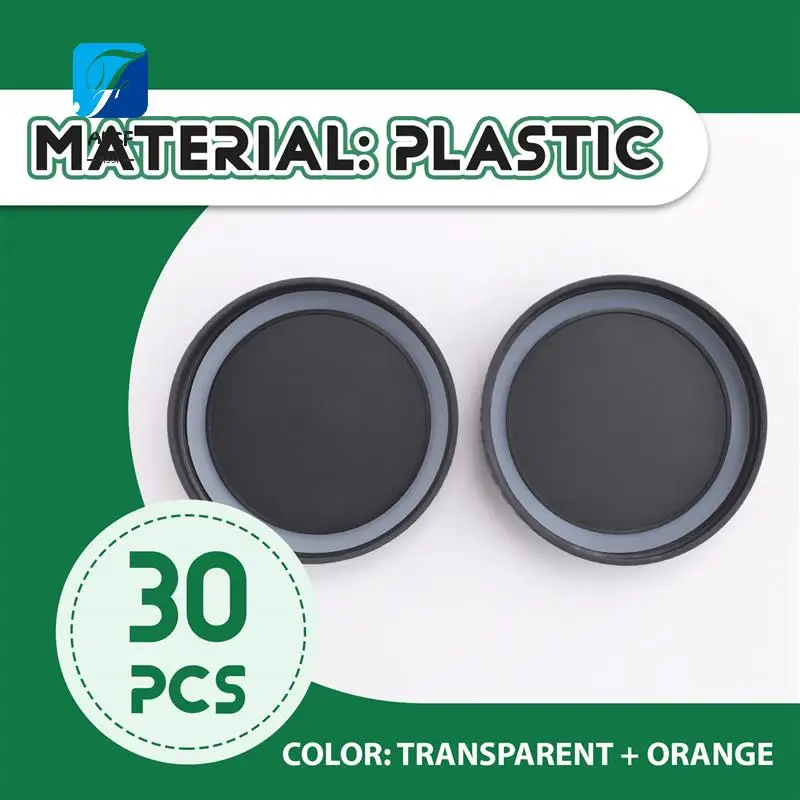 

A55F-Mason Jar Крышки Пластиковые крышки для хранения с резиновым уплотнением Сменные пластиковые крышки Крышки для банок Mason для консервирования и многого другого, 86