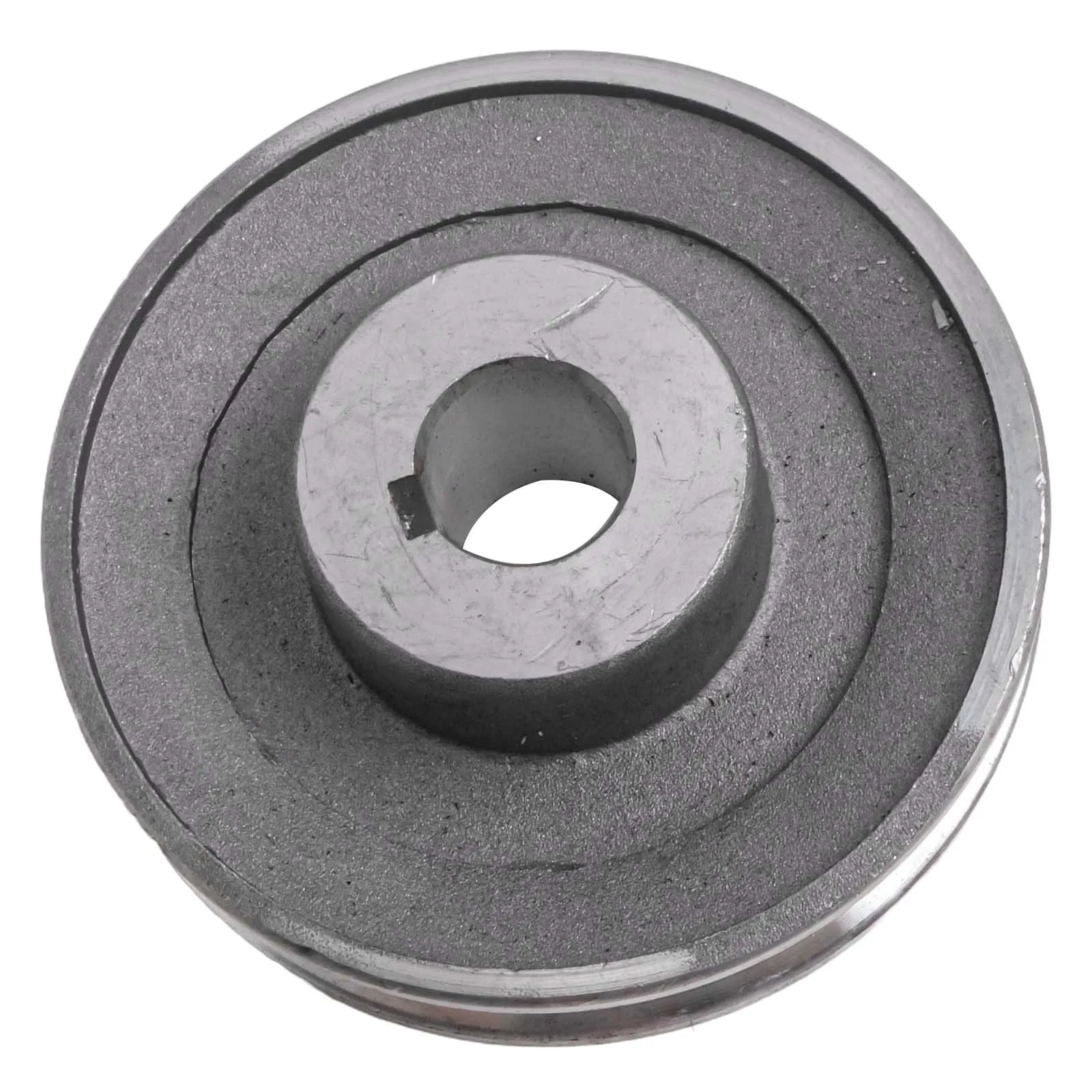 1Pc Belt Pulley Single Groove Motor Belt Pulley A-Type Triangle Belt Pulley 19/24mm Belt Pulley For Air Compressor Tool