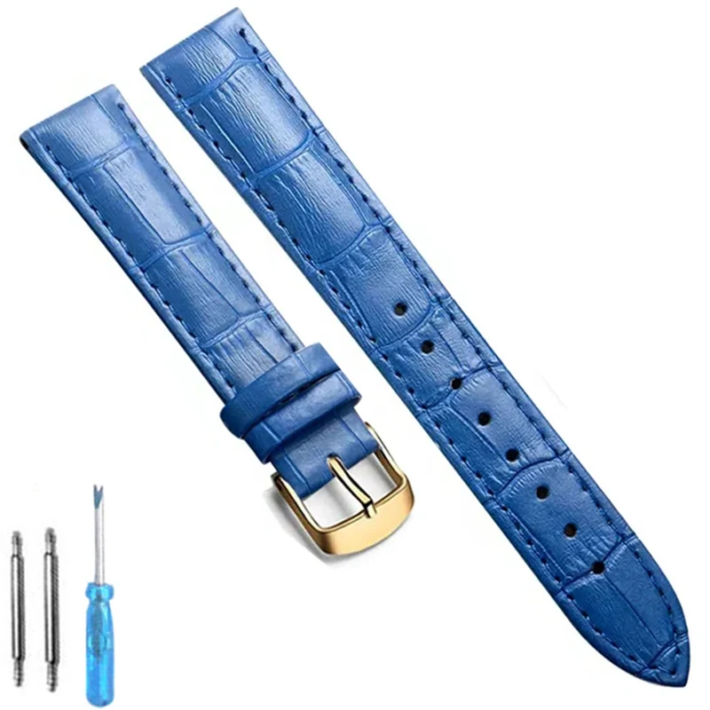 Premium High Quality Watch Leather Watch Band Comfortable Genuine Leather Watch Strap 18mm 20mm 22mm 24mm Watchbands+tool