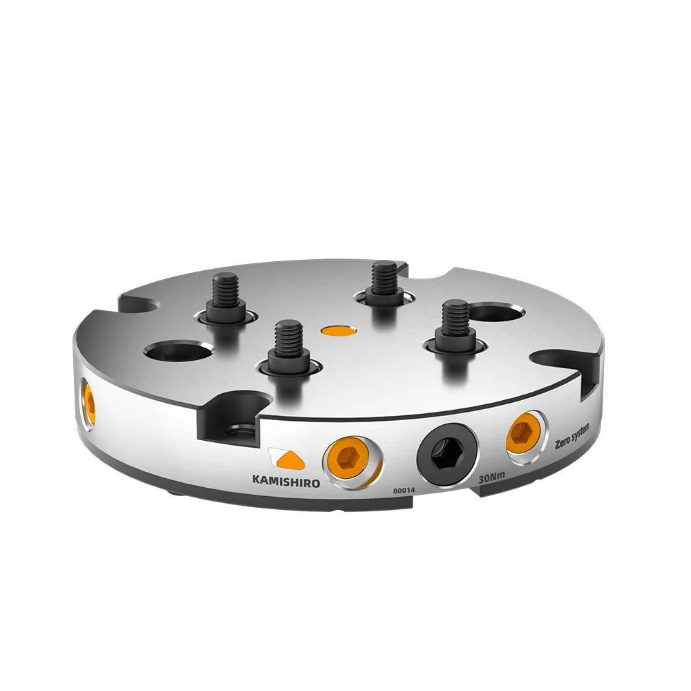 Kamishiro plataforma giratória circular de precisão, 5 eixos, modular, fresadora cnc, ferramentas, torno autocentrante, sistema de fixação de ponto zero