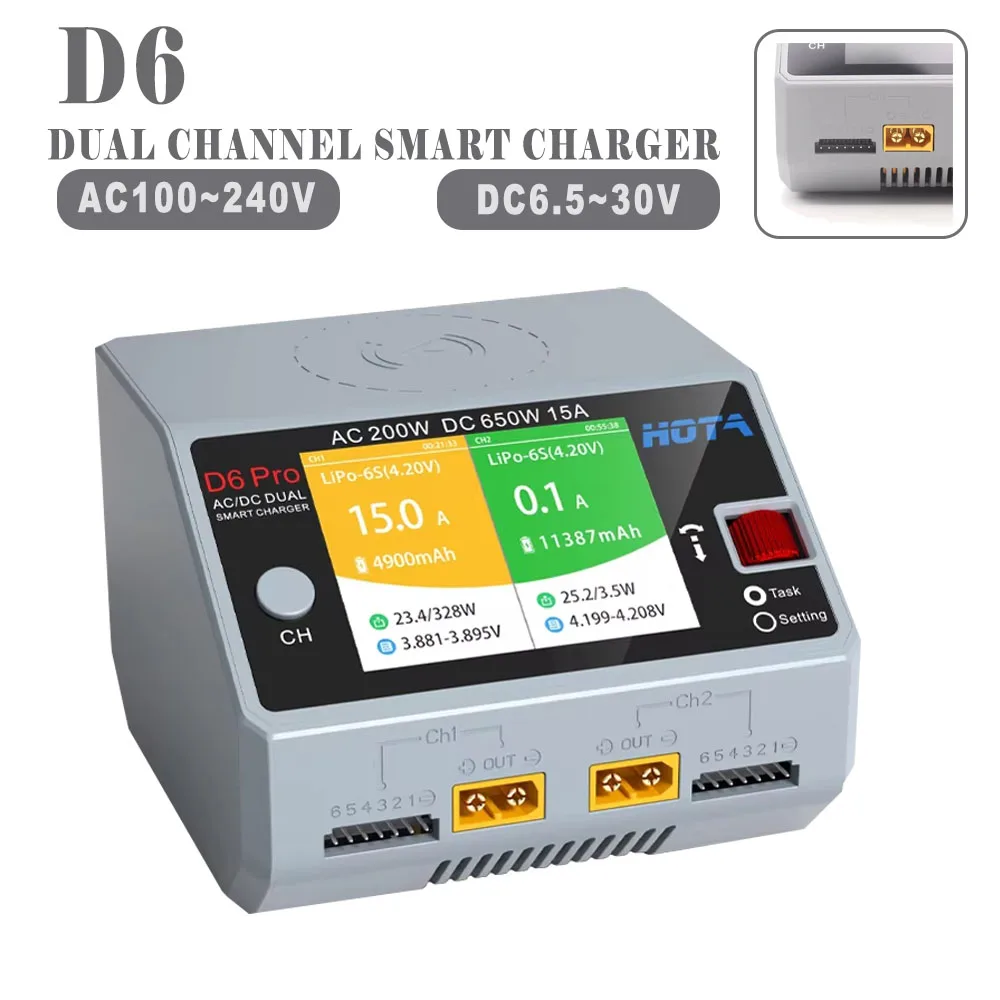 D6 Dual Channel Sma…