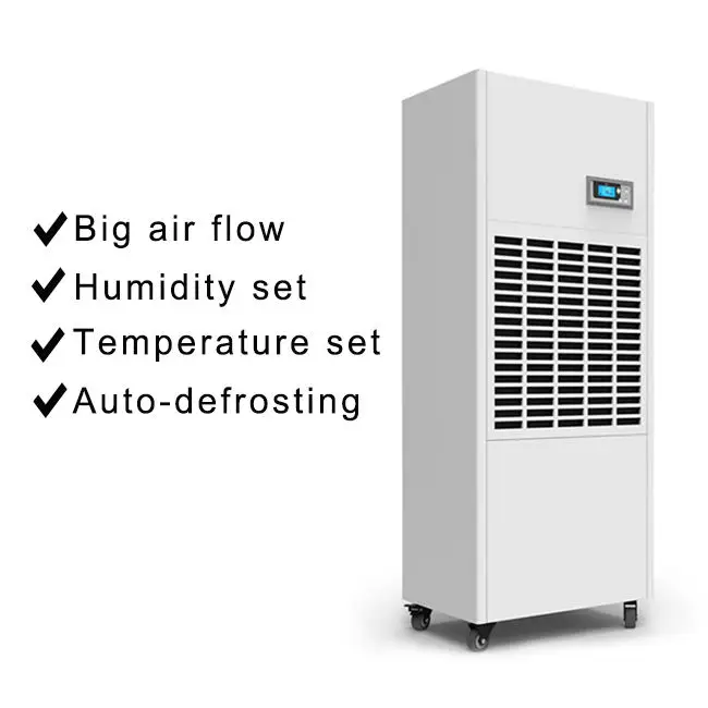 10kg/H Air Dryer Basement Swimming Pool Dehumidifier Greenhouse Growroom Dehumidifier for Agriculture
