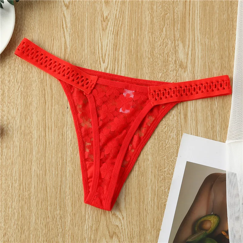 1Pcs Sexy Panties Women\'s Thongs Lace Underwear For Women Female T-back G-string Underpants New Sale Ladies Intimates