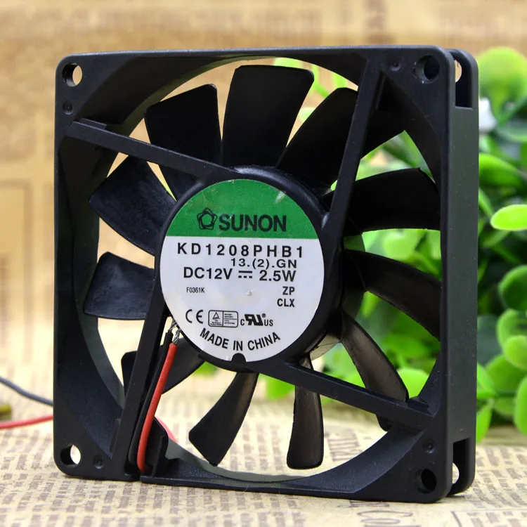 

НОВЫЙ ОРИГИНАЛЬНЫЙ KD1208PHB1 12 В 2,5 Вт 8015 80*80*15 мм 8 см ОХЛАЖДАЮЩИЙ ВЕНТИЛЯТОР