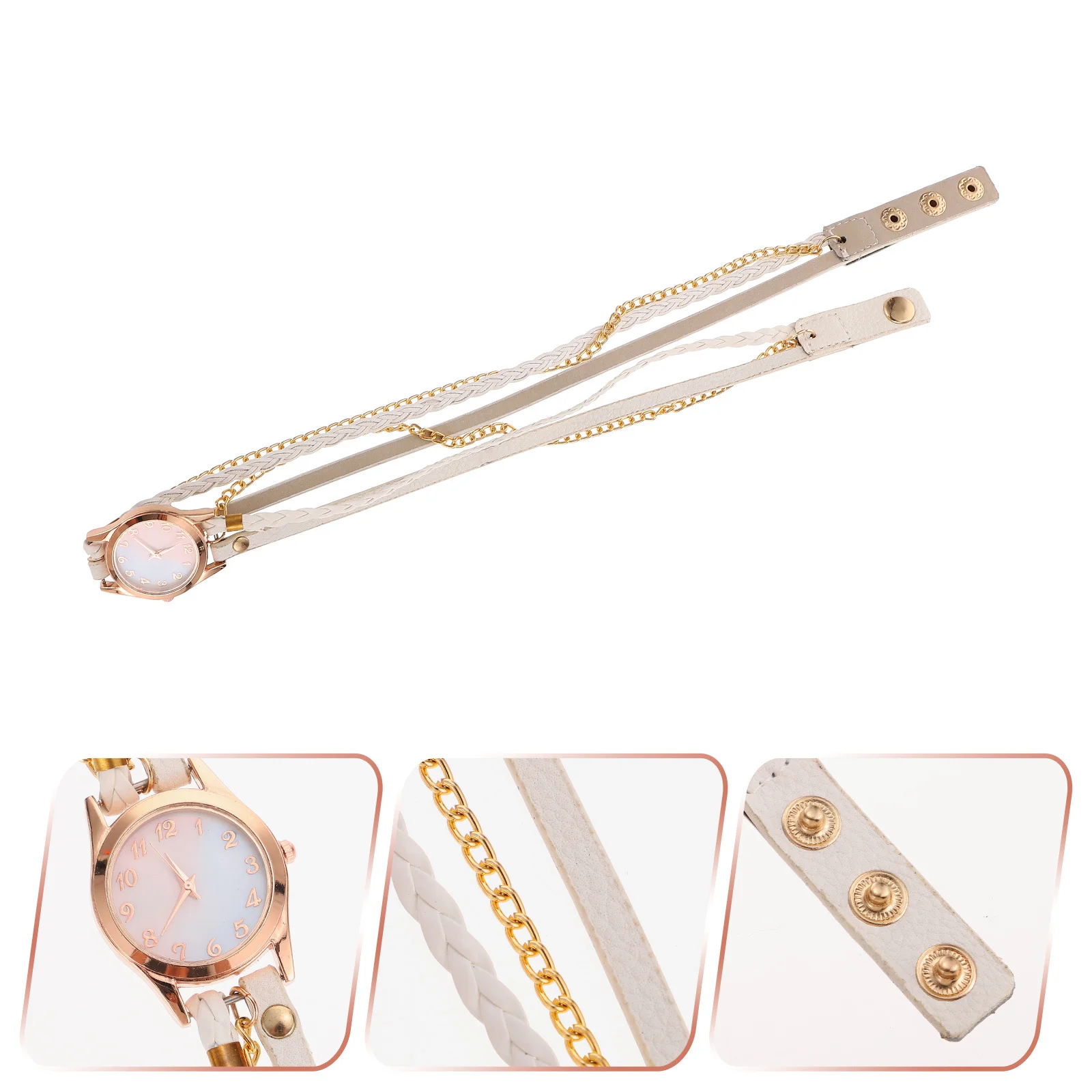 

Women Bracelet Watch Delicate Lightweight Design Stylish Wrist Wrap Suitable for Daily Business Festive Party Gift