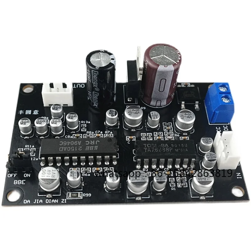 

TA7668 Cassette Cassette Front Head Amplifier Board with JRC2150BBE Sound Processing